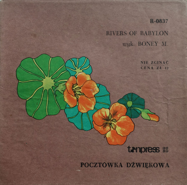 Cover zu Boney M. - Rivers Of Babylon | 1978 | Vinyl | Electronic | Poland Schallplatten Ankauf