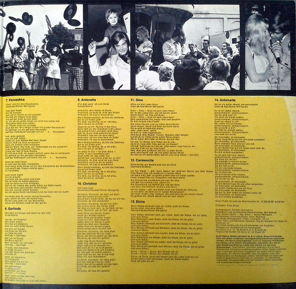 Cover zu Ray Miller - Millers Muntere Mädchen | 1970 | Vinyl | Pop | Germany