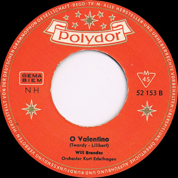 Cover zu Will Brandes - Bleib' Immer Bei Mir, Manuela | 1963 | Vinyl | Pop | Germany Schallplatten Ankauf
