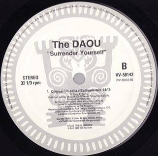 Cover zu The Daou - Are You Satisfied? / Surrender Yourself | 1994 | Vinyl | Electronic | US