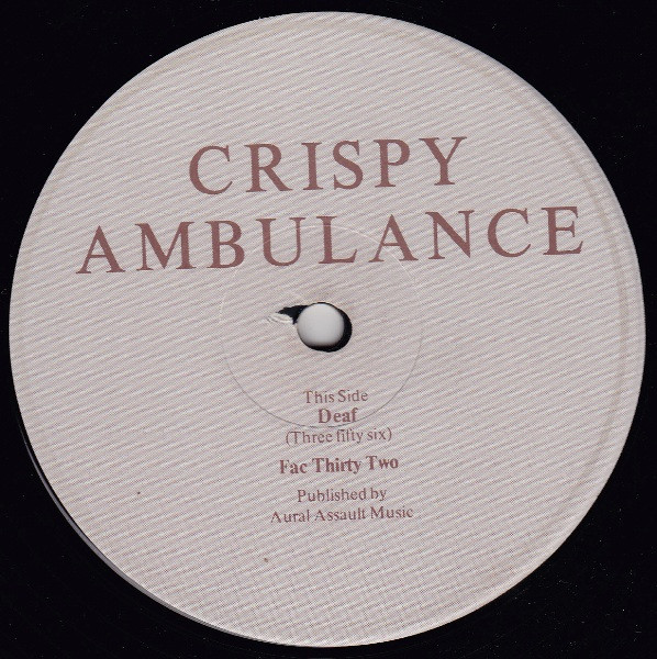 Cover zu Crispy Ambulance - Unsightly & Serene | 1980 | Vinyl | Rock | UK Schallplatten Ankauf