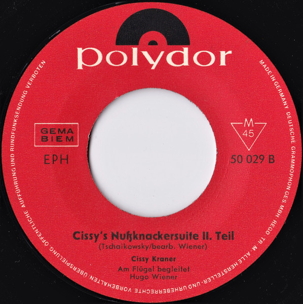 Cover zu Cissy Kraner - Cissy's Nußknacker-Suite Sehr Frei Nach Tschaikowsky | Vinyl | Non-Music, Stage & Screen | Germany