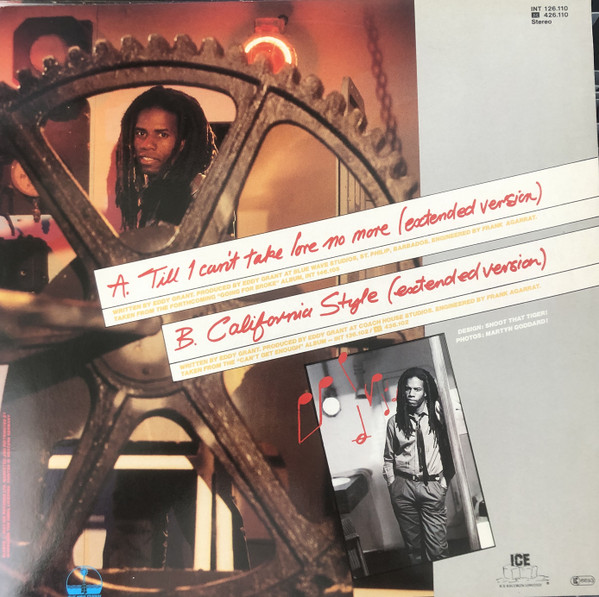 Cover zu Eddy Grant - Till I Can't Take Love No More (Extended Version) | 1983 | Vinyl | Electronic | Germany