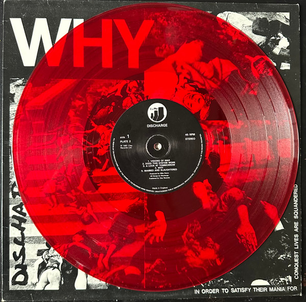 Cover zu Discharge - Why | 1989 | Vinyl | Rock | UK