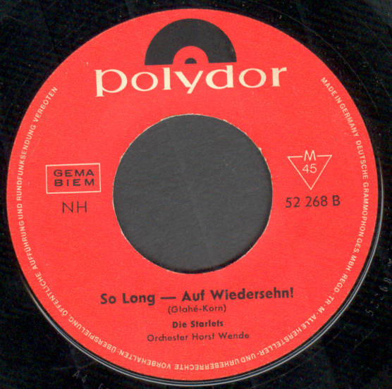 Cover zu Die Starlets - So Wunderschön Wie Heut' | 1964 | Vinyl | Pop | Germany Schallplatten Ankauf
