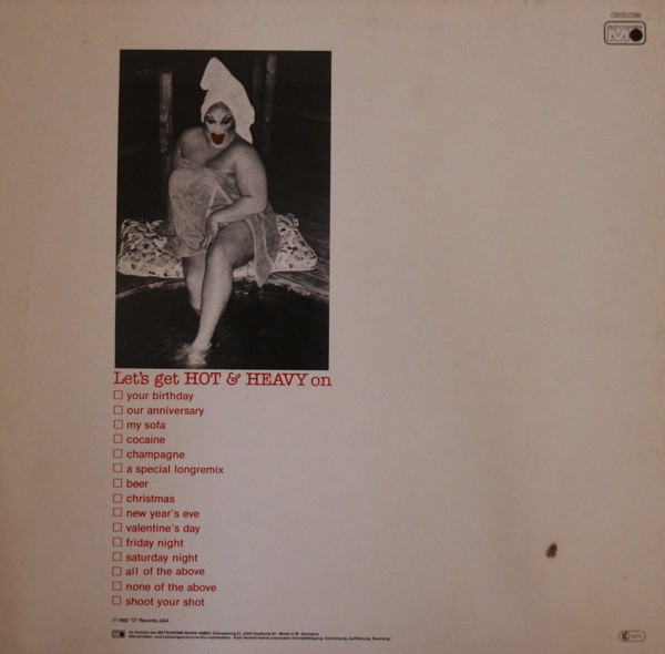 Cover zu Divine - Shoot Your Shot / Native Love (Step By Step) | 1982 | Vinyl | Electronic | Germany Schallplatten Ankauf