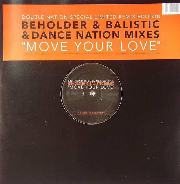 Cover zu Double Nation - Move Your Love (Special Limited Remix Edition) | 2005 | Vinyl | Electronic | Netherlands