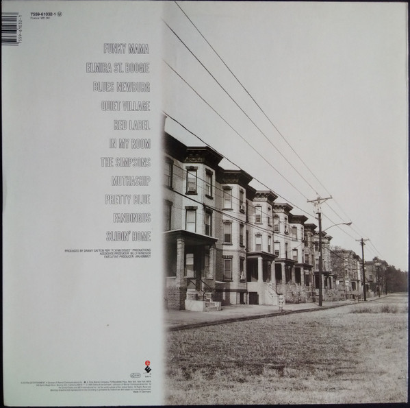 Cover zu Danny Gatton - 88 Elmira St. | 1991 | Vinyl | Rock, Blues | Europe
