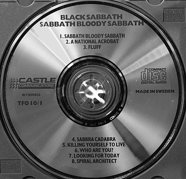 Cover zu Black Sabbath - Sabbath Bloody Sabbath / Black Sabbath | 1988 | CD, Compilation | Rock | Sweden
