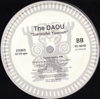 Cover zu The Daou - Are You Satisfied? / Surrender Yourself | 1994 | Vinyl | Electronic | US