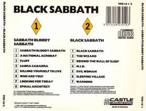 Cover zu Black Sabbath - Sabbath Bloody Sabbath / Black Sabbath | 1988 | CD, Compilation | Rock | Sweden