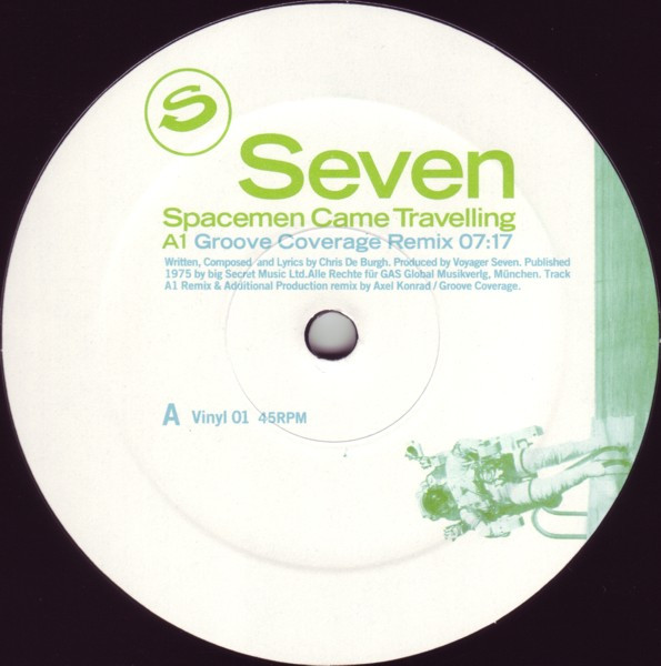 Cover zu Seven (4) - Spacemen Came Travelling | 2003 | Vinyl | Electronic | Germany Schallplatten Ankauf