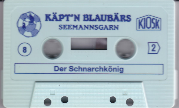 Cover zu Walter Moers - Käpt'n Blaubärs Seemannsgarn 8 - Der Schnarchkönig | 1991 | Vinyl | Non-Music, Children's | Germany Schallplatten Ankauf