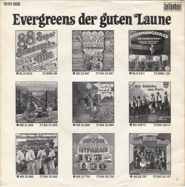 Cover zu Die Beppos - Aloha-Oe, Mein A... Tut Weh | 1980 | Vinyl | Pop | Germany