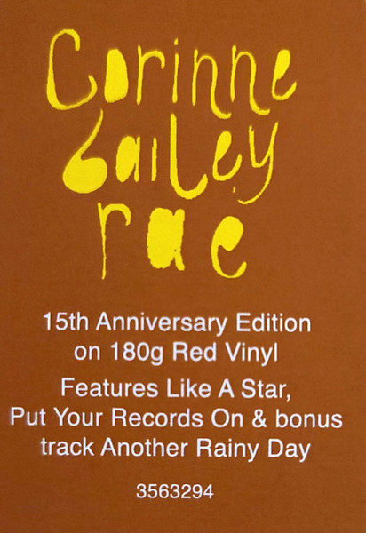 Cover zu Corinne Bailey Rae - Corinne Bailey Rae | 2021 | Vinyl | Jazz, Funk / Soul | Europe