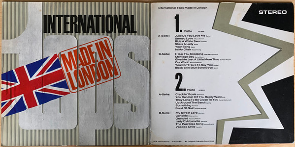 Cover zu Unknown Artist - International Tops Made In London | Vinyl | Rock, Funk / Soul | Germany
