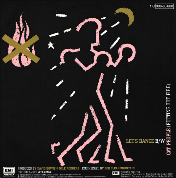 Cover zu David Bowie - Let's Dance | 1983 | Vinyl | Funk / Soul, Pop | Germany Schallplatten Ankauf