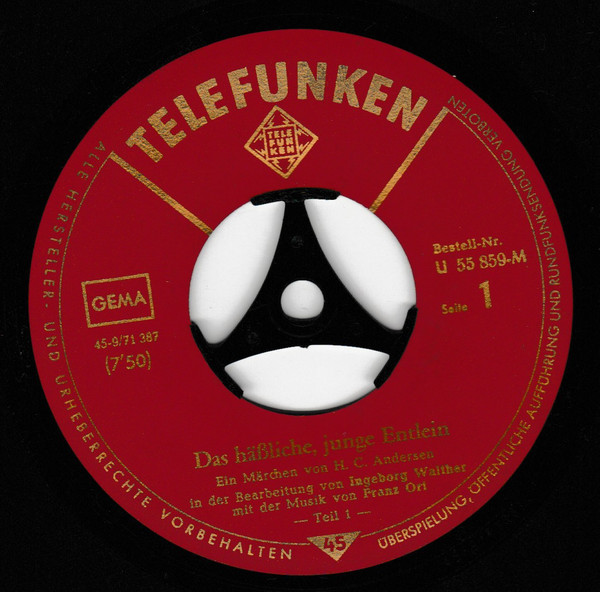Cover zu Various - Das Häßliche Junge Entlein | Vinyl | Non-Music, Children's | Germany