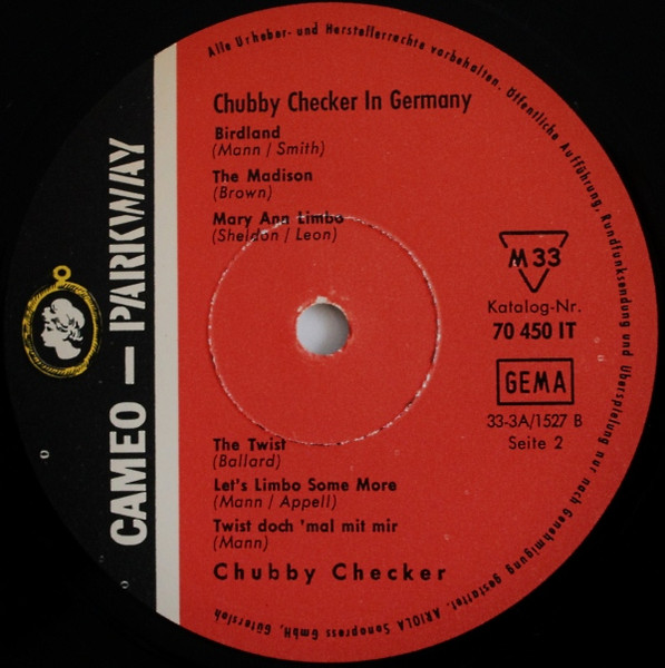 Cover zu Chubby Checker - In Germany | 1963 | Vinyl | Rock | Germany