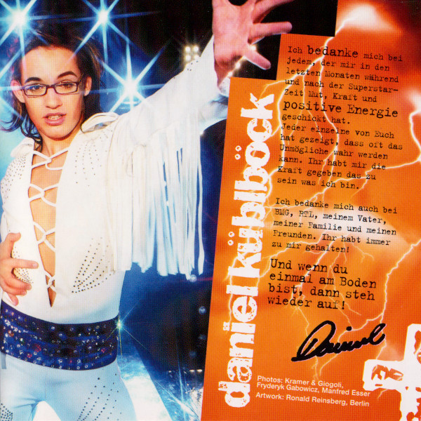 Cover zu Daniel Küblböck - Positive Energie | 2003 | Vinyl | Electronic, Rock, Pop | Germany