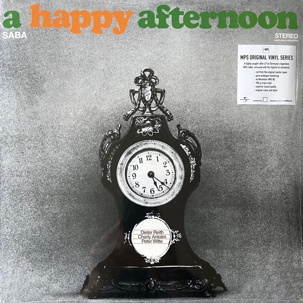 Cover zu Dieter Reith Trio - A Happy Afternoon | Vinyl | Jazz | Germany Schallplatten Ankauf