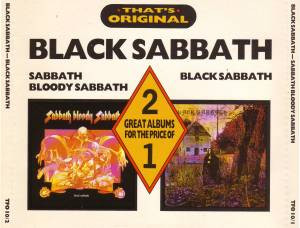 Cover zu Black Sabbath - Sabbath Bloody Sabbath / Black Sabbath | 1988 | CD, Compilation | Rock | Sweden