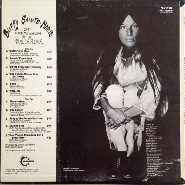 Cover zu Buffy Sainte-Marie - She Used To Wanna Be A Ballerina | 1971 | Vinyl | Folk, World, & Country | US