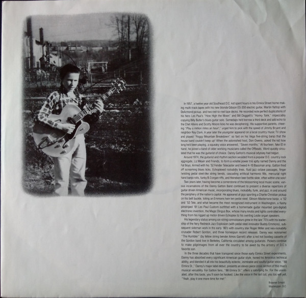 Cover zu Danny Gatton - 88 Elmira St. | 1991 | Vinyl | Rock, Blues | Europe