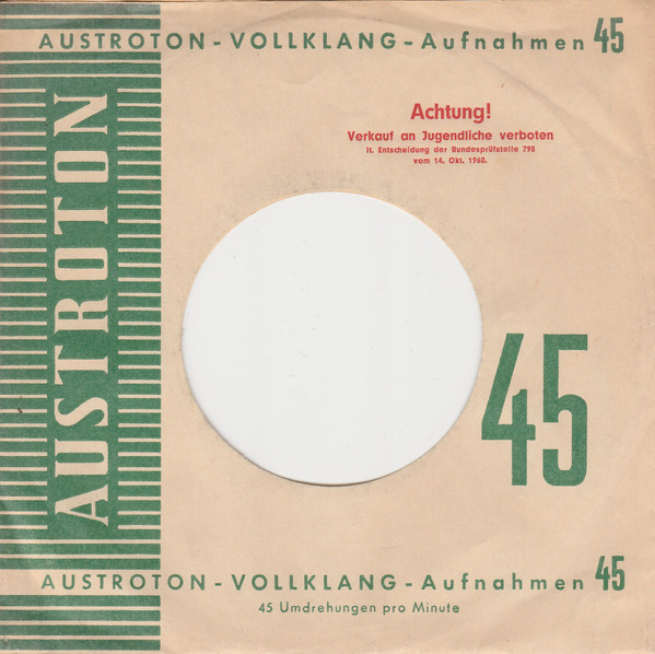 Cover zu Cissy Kraner - Der Novak Läßt Mich Nicht Verkommen / Eine Verzwickte Verwandtschaft | 1960 | Vinyl | Pop, Folk, World, & Country | Germany, Austria, & Switzerland