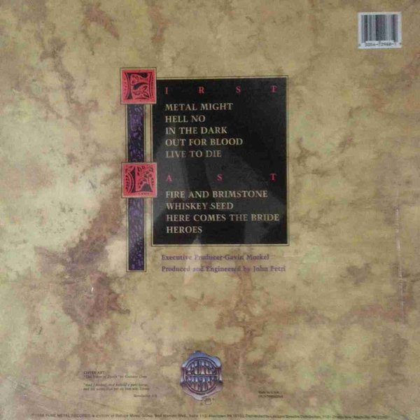 Cover zu Bride - Live To Die | 1988 | Vinyl | Rock | US Schallplatten Ankauf