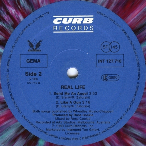 Cover zu Real Life - Send Me An Angel (Extended Mix) | 1984 | Vinyl | Electronic, Pop | Germany