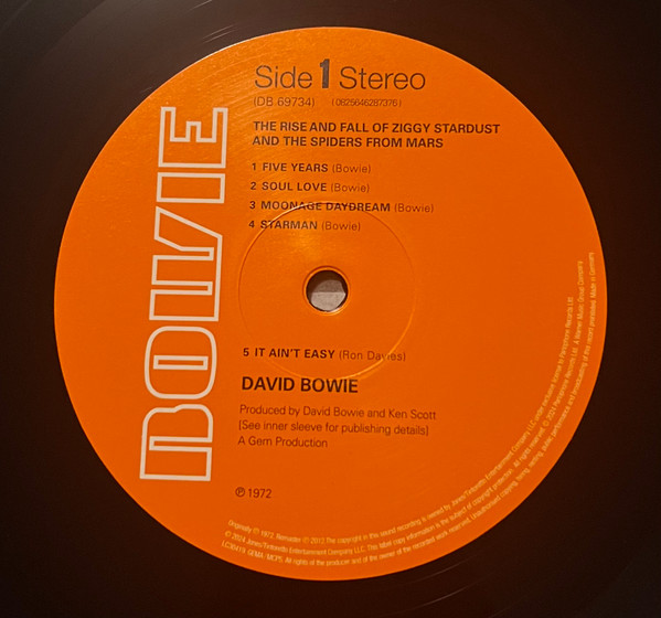 Cover zu David Bowie - The Rise And Fall Of Ziggy Stardust And The Spiders From Mars | 2024 | Vinyl | Rock | Europe