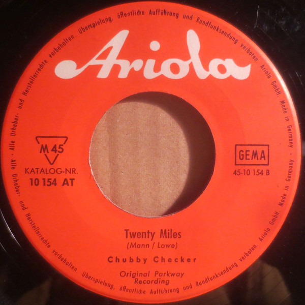 Cover zu Chubby Checker - Let's Limbo Some More / Twenty Miles | 1963 | Vinyl | Rock, Pop | Germany