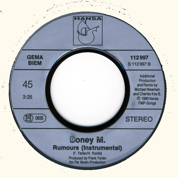 Cover zu Boney M. - Stories | 1990 | Vinyl | Electronic, Hip Hop | Europe Schallplatten Ankauf