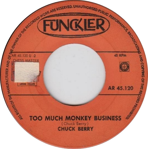 Cover zu Chuck Berry - Let It Rock (Rockin' On The Railroad) | 1964 | Vinyl | Rock | Netherlands