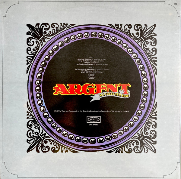 Cover zu Argent - All Together Now | 1972 | Vinyl | Rock | Netherlands