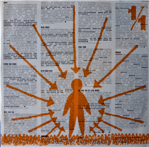 Cover zu Wolf Maahn - Was? | 1989 | Vinyl | Pop | Germany