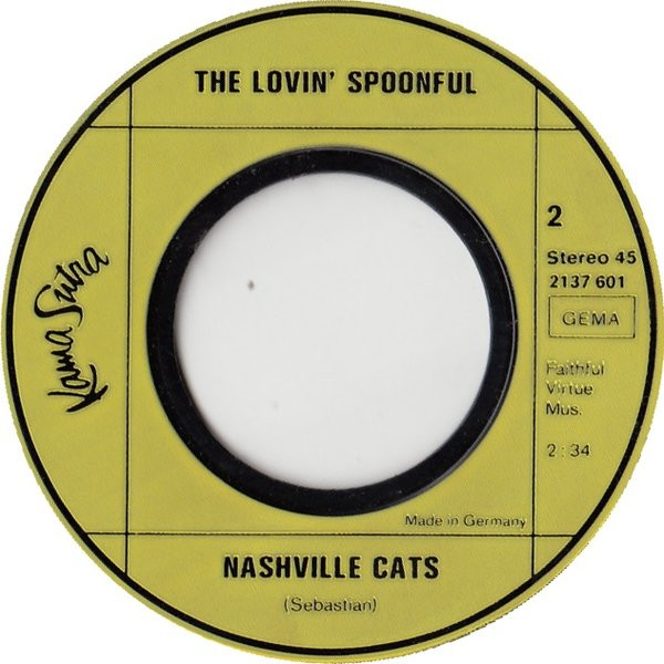 Cover zu The Lovin' Spoonful - Die Grossen Vier Von The Lovin' Spoonful | 1975 | Vinyl | Rock, Pop | Germany