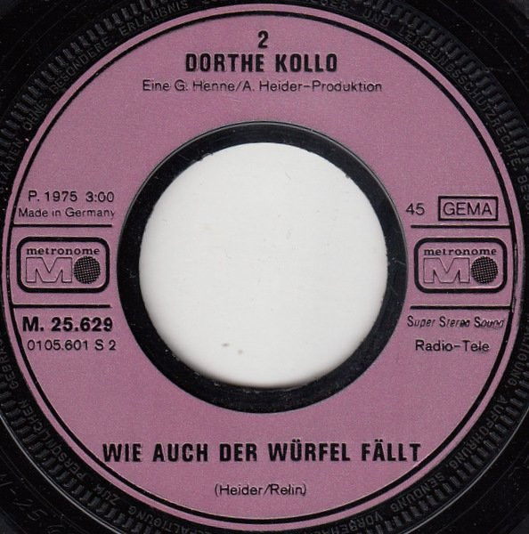 Cover zu Dorthe Kollo - Doch Dann Kamst Ausgerechnet Du | 1975 | Vinyl | Pop | Germany Schallplatten Ankauf