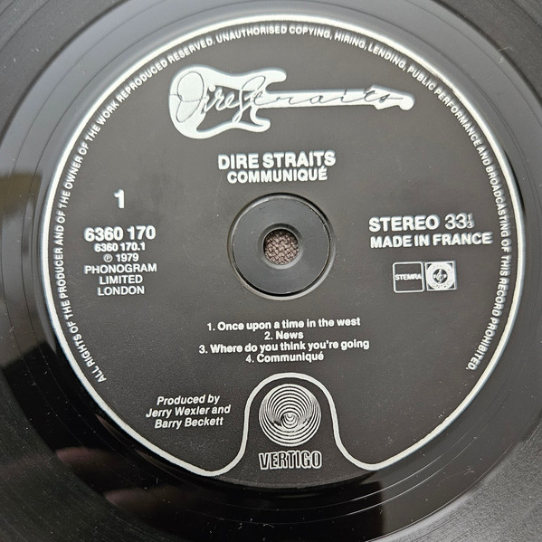 Cover zu Dire Straits - Communiqué | 1979 | Vinyl | Rock | Netherlands