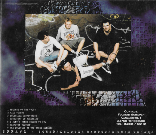 Cover zu Sprawl (7) - Group Pressure | 1997 | CD, Mini-Album | Rock | Germany Schallplatten Ankauf