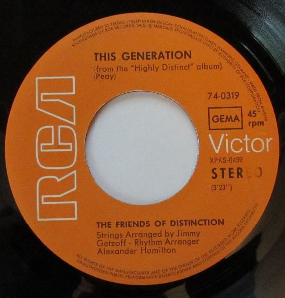 Cover zu The Friends Of Distinction - Love Or Let Me Be Lonely | Vinyl | Funk / Soul | Germany