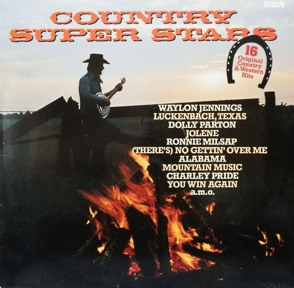 Cover zu Various - Country Super Stars | 1984 | Vinyl | Folk, World, & Country | Germany Schallplatten Ankauf