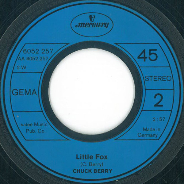 Cover zu Chuck Berry - Misery | 1972 | Vinyl | Rock, Latin, Funk / Soul, Blues | Germany