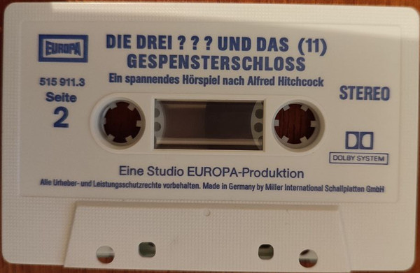 Cover zu Robert Arthur - Die Drei ??? 11 - Und Das Gespensterschloß | Vinyl | Non-Music, Children's | Germany