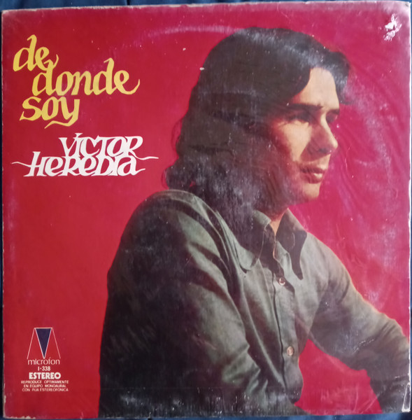 Cover zu Víctor Heredia - De Donde Soy | 1972 | Vinyl | Latin, Folk, World, & Country | Argentina Schallplatten Ankauf