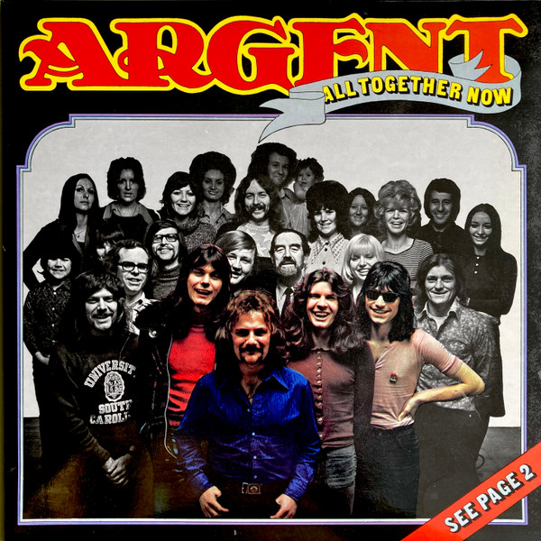 Cover zu Argent - All Together Now | 1972 | Vinyl | Rock | Netherlands