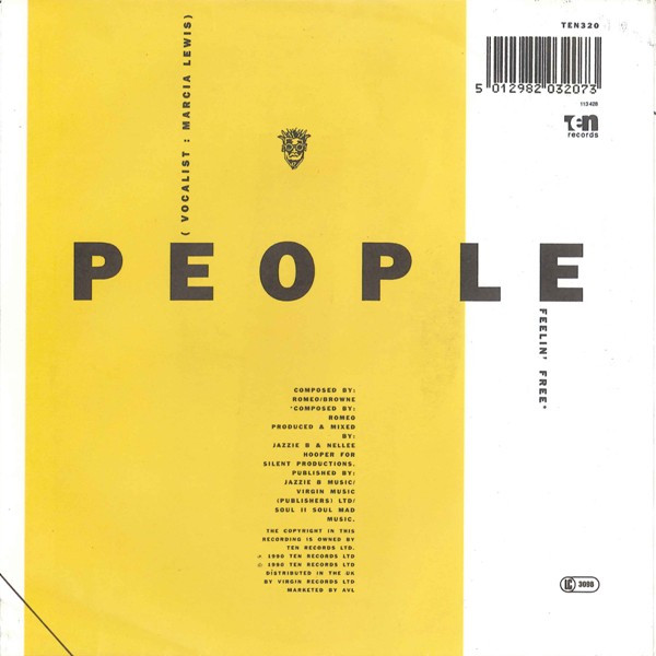 Cover zu Soul II Soul - People | 1990 | Vinyl | Electronic, Funk / Soul | Europe Schallplatten Ankauf
