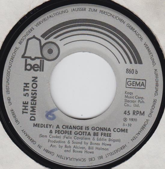 Cover zu The Fifth Dimension - The Declaration | 1970 | Vinyl | Funk / Soul | Germany