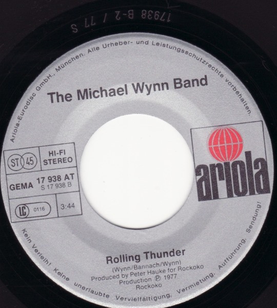 Cover zu The Michael Wynn Band - Till The End Of The Day | 1977 | Vinyl | Rock | Germany Schallplatten Ankauf